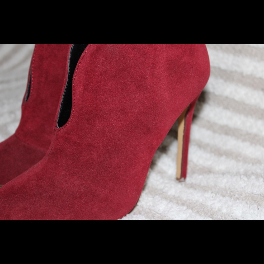 Burgundy Heels